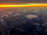 Sunrise over central Florida