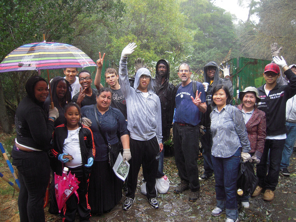 wet creek to bay day w/laney students