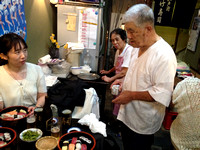 80 year old sushi chef and wife