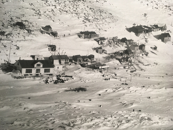 Little Diomede Island houses