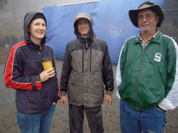 Beth, Richard Kauffman (board) and Jeff Chilcott- long term volunteers