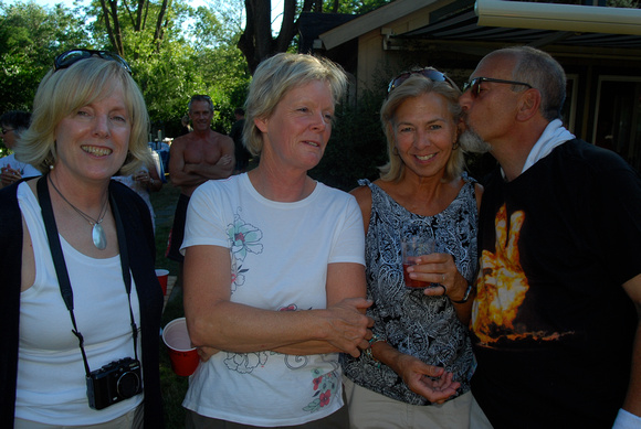 Patty, Inger, andy's wife, ?, Ray Tag