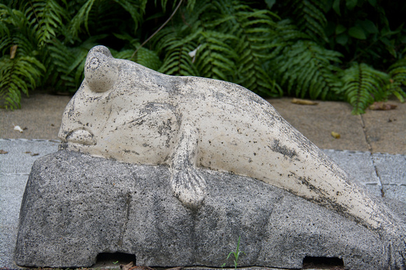 mudskipper statue