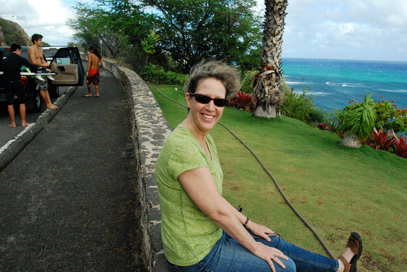 Suzanne at Diamondhead, Oahu